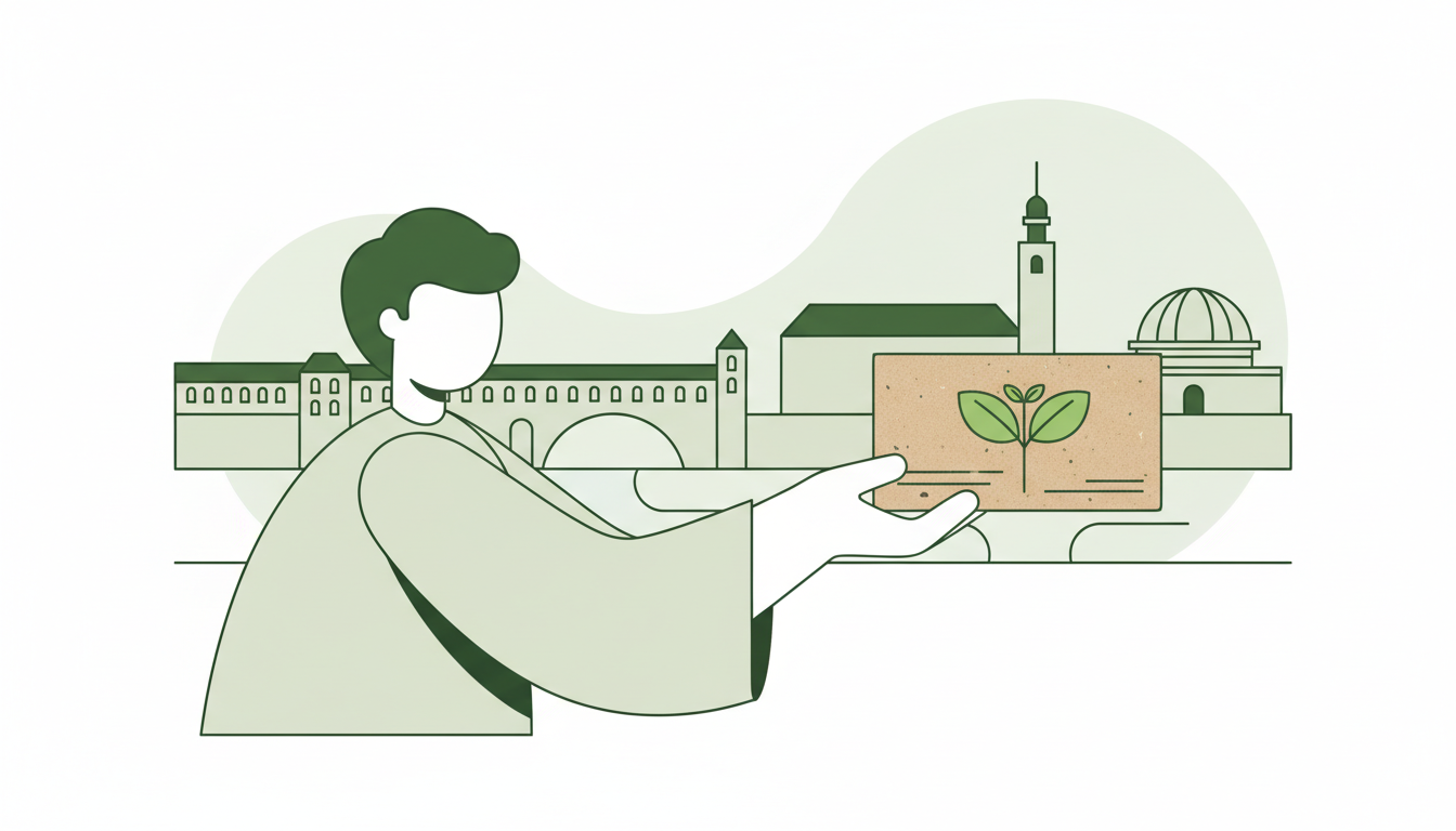 Visitenkarten Bad Kreuznach drucken – Nachhaltig & Unverpackt